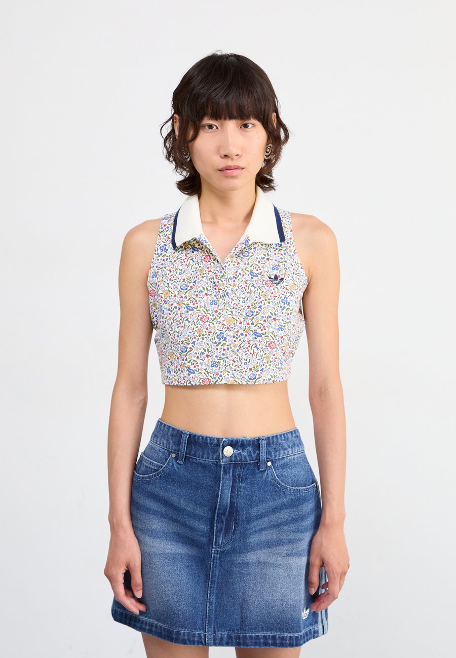 Поло Adidas Originals LIBERTY , Off White/Semi Lucid Red/Multi-Coloured
Поло Adidas Originals LIBERTY , Off White/Semi Lucid Red/Multi-Coloured