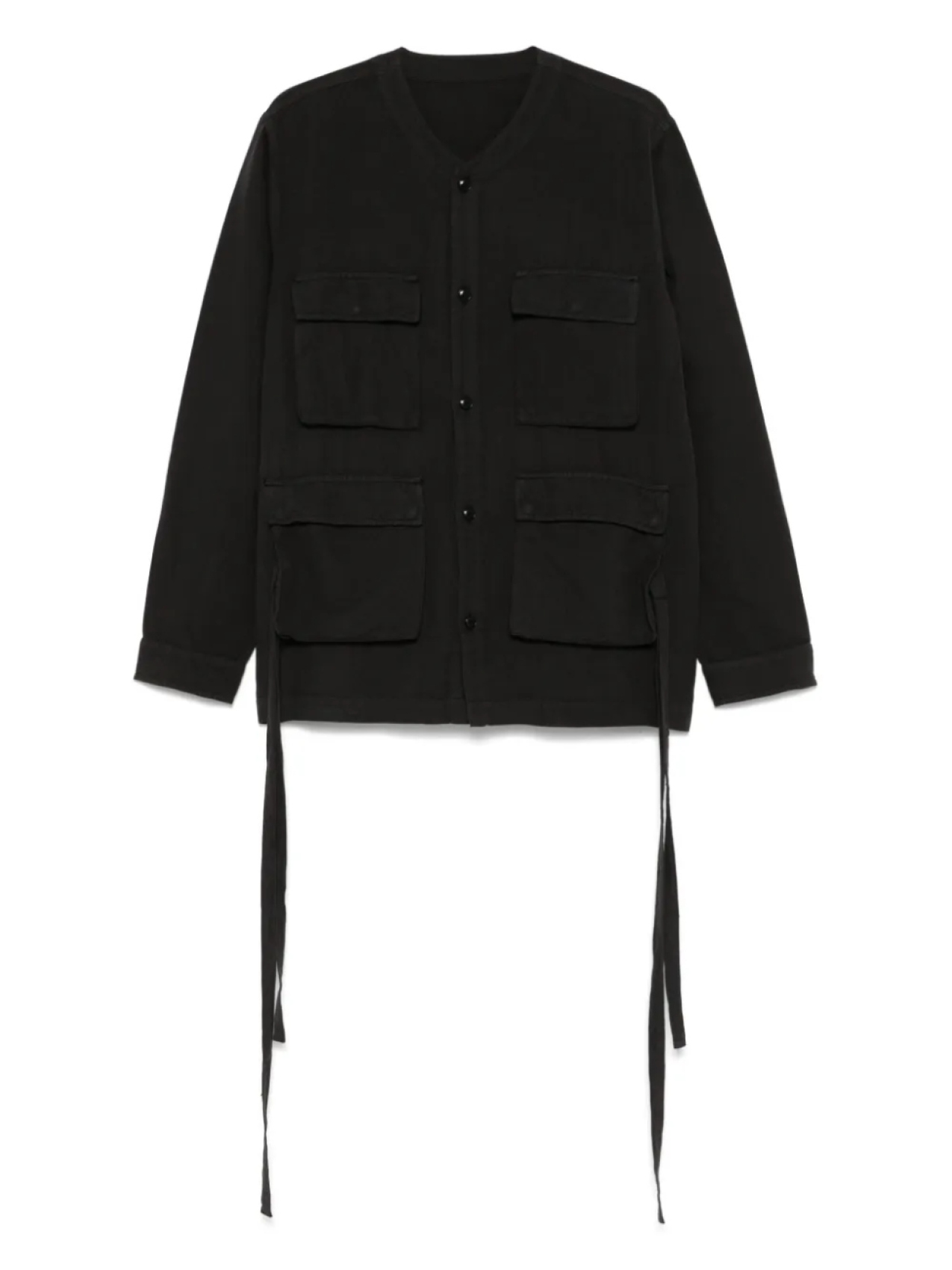 Рубашка-джерси Махариши Maharishi, черный 
Рубашка-джерси Махариши Maharishi, черный