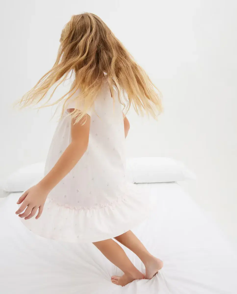 Девичья ночная рубашка с короткими рукавами Cotton Juice, цвет Rosa
Девичья ночная рубашка с короткими рукавами Cotton Juice, цвет Rosa