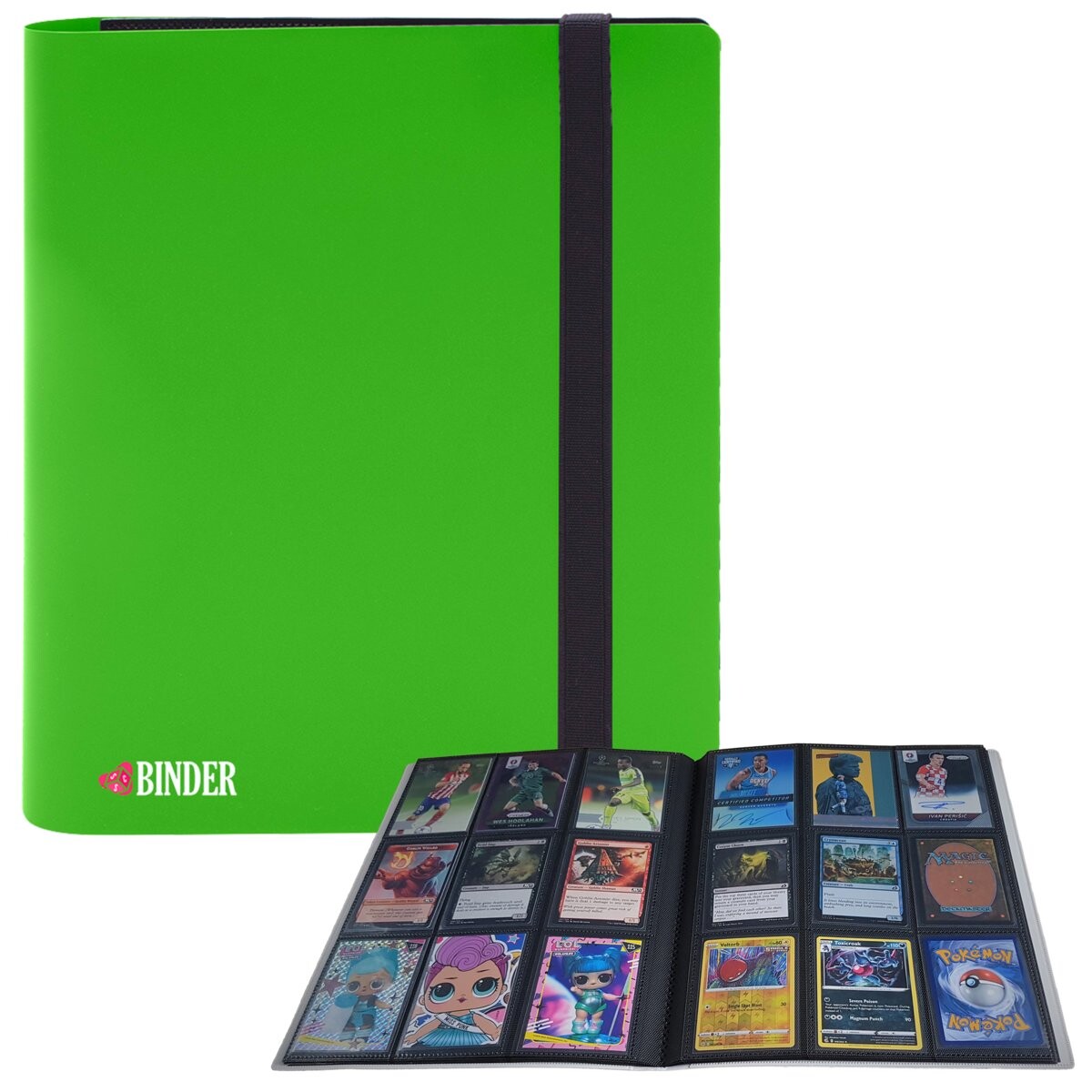 Альбом для карточек Mtg Tcg Football Nba, зеленый, на 360 карт с 9 карманами Inna marka
Альбом для карточек Mtg Tcg Football Nba, зеленый, на 360 карт с 9 карманами Inna marka