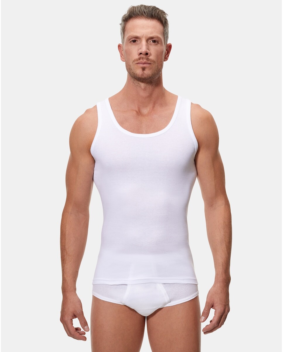 Мужская белая майка Abanderado, белый
Мужская белая майка Abanderado, белый