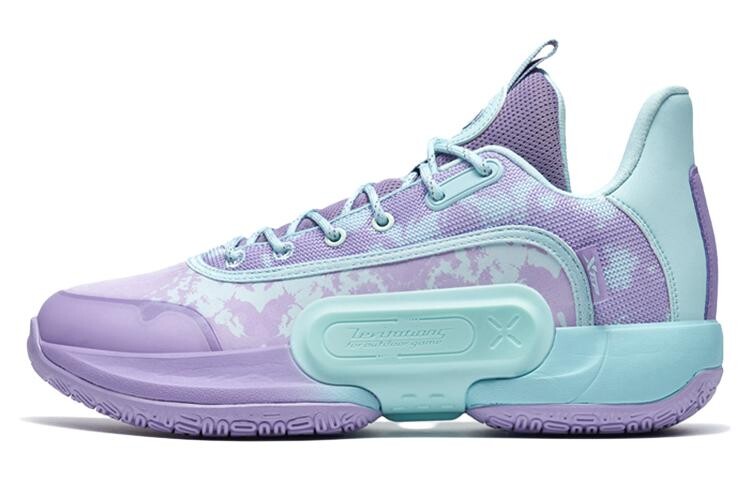 Баскетбольные кроссовки Cloud Tour TD V2 мужские с низким верхом из пеноматериала синего/синего цвета с эффектом тумана и фиолетового цвета Xtep 
Баскетбольные кроссовки Cloud Tour TD V2 мужские с низким верхом из пеноматериала синего/синего цвета с эффектом тумана и фиолетового цвета Xtep