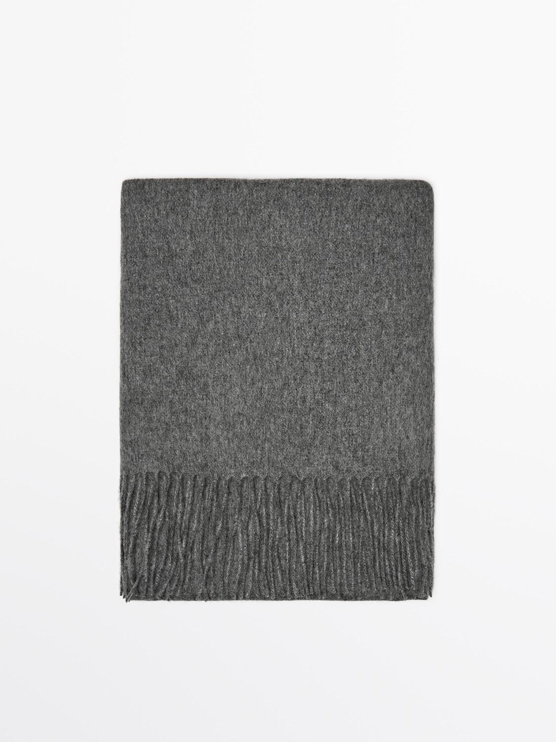 Шарф из смесовой шерсти Massimo Dutti, Grey Marl
Шарф из смесовой шерсти Massimo Dutti, Grey Marl