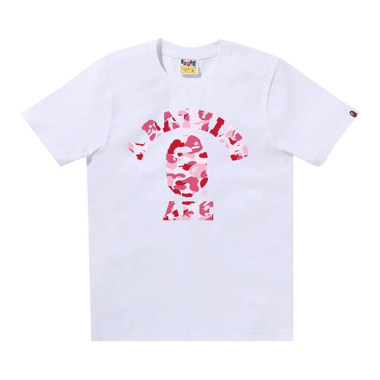 Футболка BAPE ABC Camo College Tee, White/Pink
Футболка BAPE ABC Camo College Tee, White/Pink
