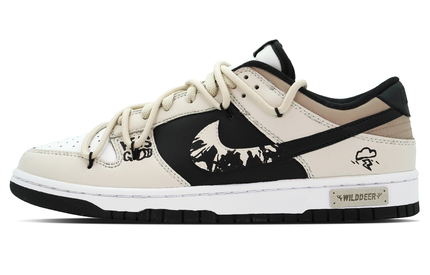 Кроссовки Nike Dunk Skateboarding Shoes Women's Low-top White/beige/brown/black, коричневый
Кроссовки Nike Dunk Skateboarding Shoes Women's Low-top White/beige/brown/black, коричневый