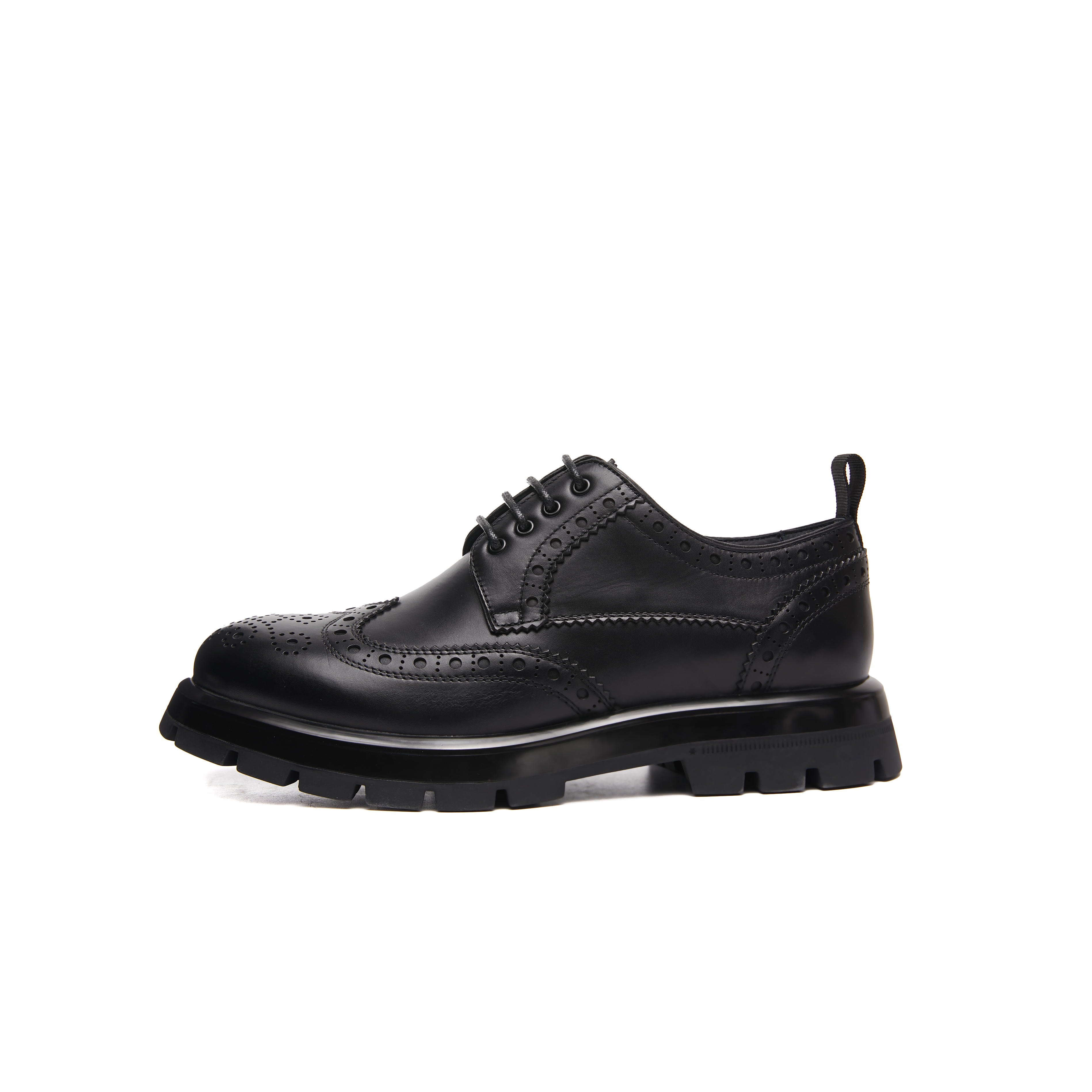 CTCY Повседневные кожаные туфли мужские низкие, черные/синие
CTCY Повседневные кожаные туфли мужские низкие, черные/синие