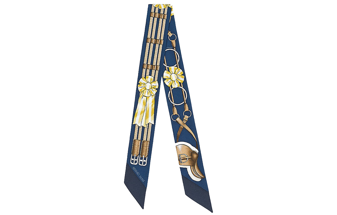 Шелковый шарф с принтом Jumping Женский Морской синий HERMES
Шелковый шарф с принтом Jumping Женский Морской синий HERMES