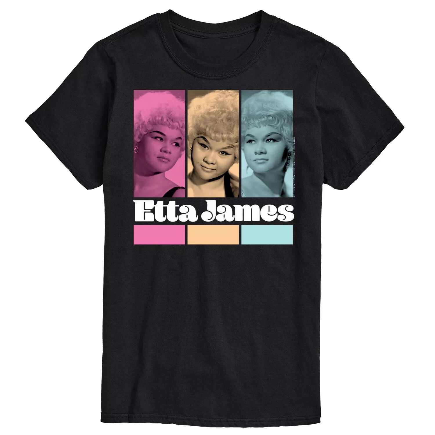 Футболка Big & Tall Etta James с сеткой License, черный
Футболка Big & Tall Etta James с сеткой License, черный