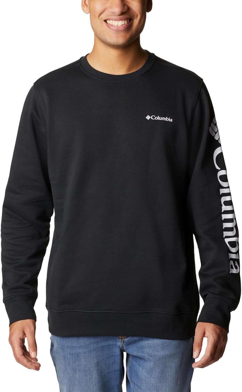 Толстовка Columbia mens Trek Crew, Black/White Sleeve Logo
Толстовка Columbia mens Trek Crew, Black/White Sleeve Logo