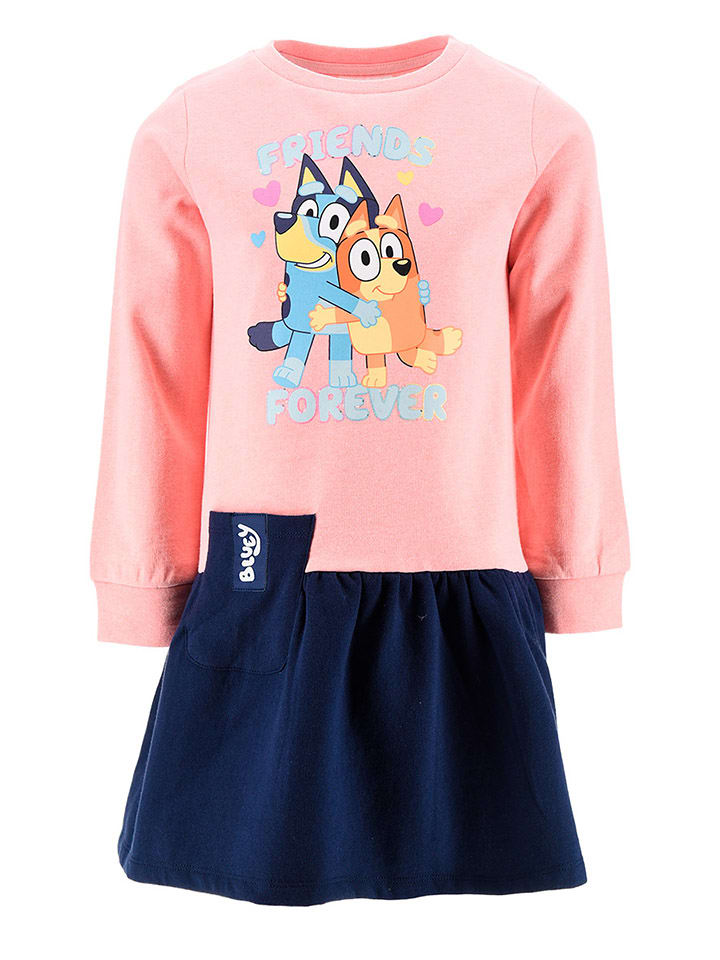 Платье Bluey темно-синего/розового цвета Bluey
Платье Bluey темно-синего/розового цвета Bluey