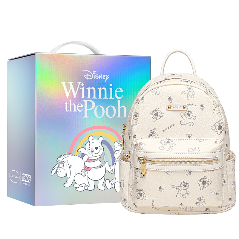 Disney Рюкзак из ПВХ серии Медвежонок Клубничка женский розовый белый, White
Disney Рюкзак из ПВХ серии Медвежонок Клубничка женский розовый белый, White