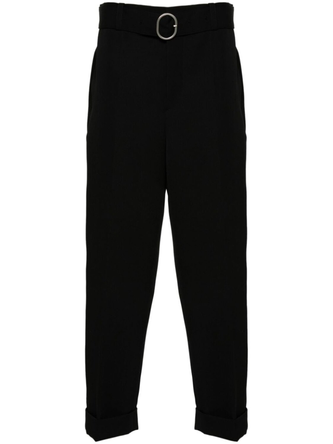 Jil Sander укороченные шерстяные брюки, черный
Jil Sander укороченные шерстяные брюки, черный