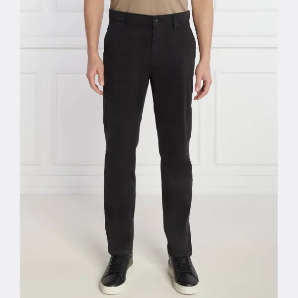 Зауженные брюки-чиносы Boss, черный
Зауженные брюки-чиносы Boss, черный