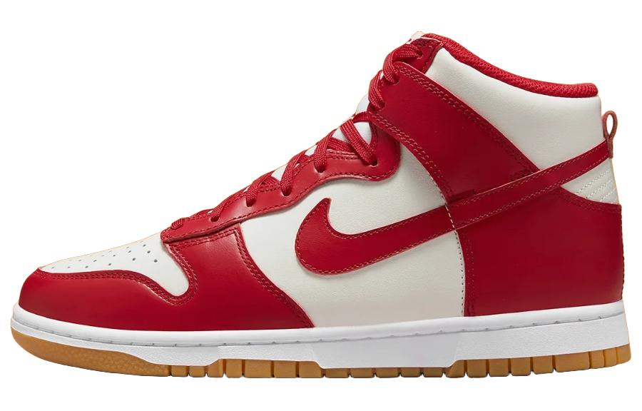 Nike Dunk High Sail Gym Red Gum Женские, Красный Белый Коричневый
Nike Dunk High Sail Gym Red Gum Женские, Красный Белый Коричневый