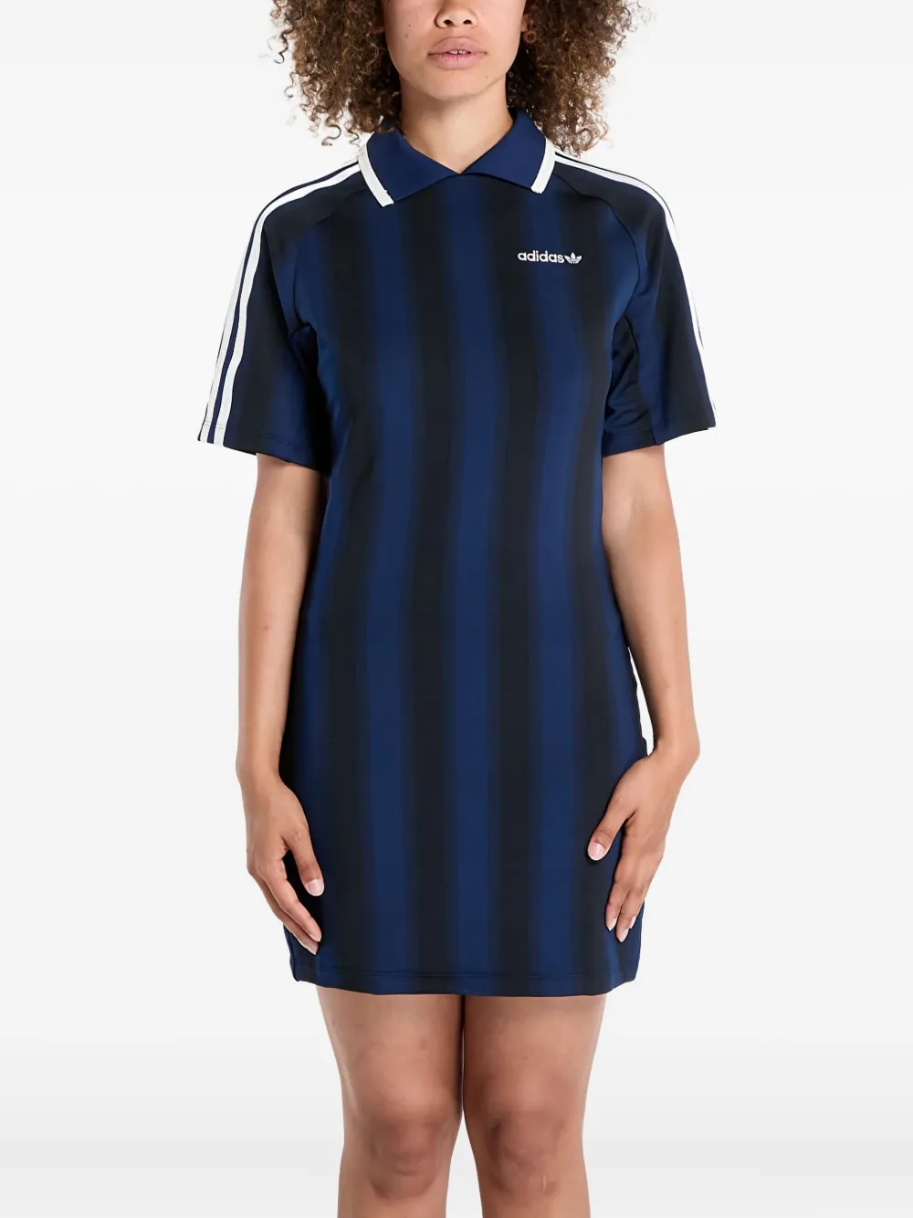 Платье мини в полоску Adidas, синий
Платье мини в полоску Adidas, синий