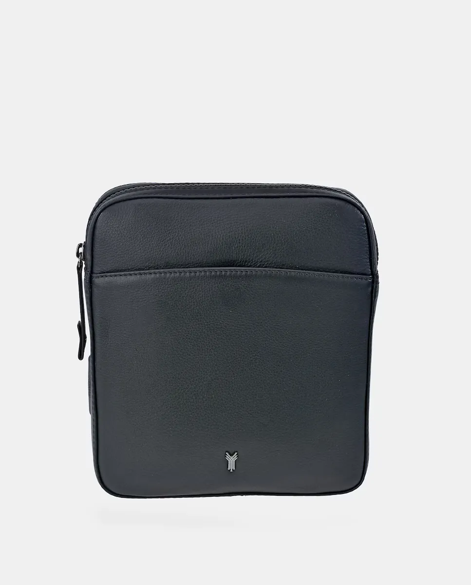 Мужская маленькая сумка через плечо YANKO из черной кожи, черный
Мужская маленькая сумка через плечо YANKO из черной кожи, черный