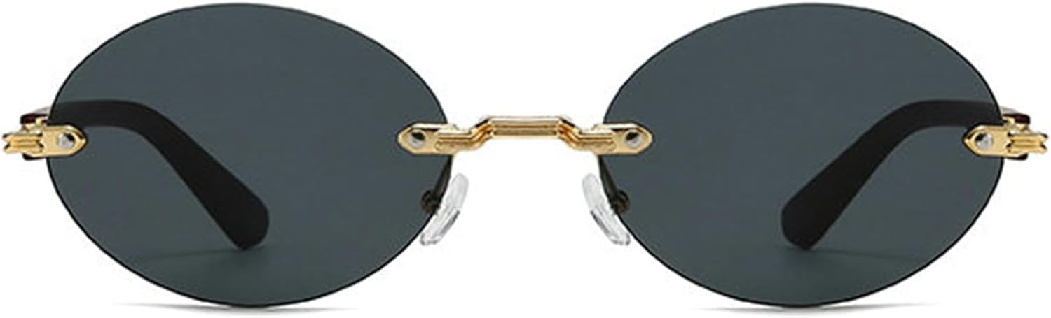 Солнцезащитные очки Willochra в стиле ретро, овальные, для женщин и мужчин. Модные солнцезащитные очки, классические, без оправы, круглые, с градиентным переходом цвета, защита от ультрафиолета UV400, C1
Солнцезащитные очки Willochra в стиле ретро, овальные, для женщин и мужчин. Модные солнцезащитные очки, классические, без оправы, круглые, с градиентным переходом цвета, защита от ультрафиолета UV400, C1