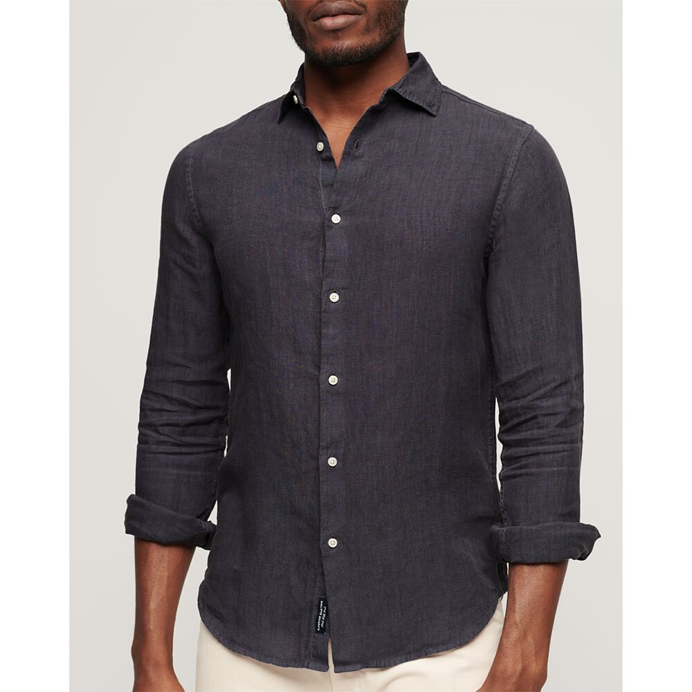 Рубашка с длинным рукавом Superdry Studios Casual Linen, серый
Рубашка с длинным рукавом Superdry Studios Casual Linen, серый