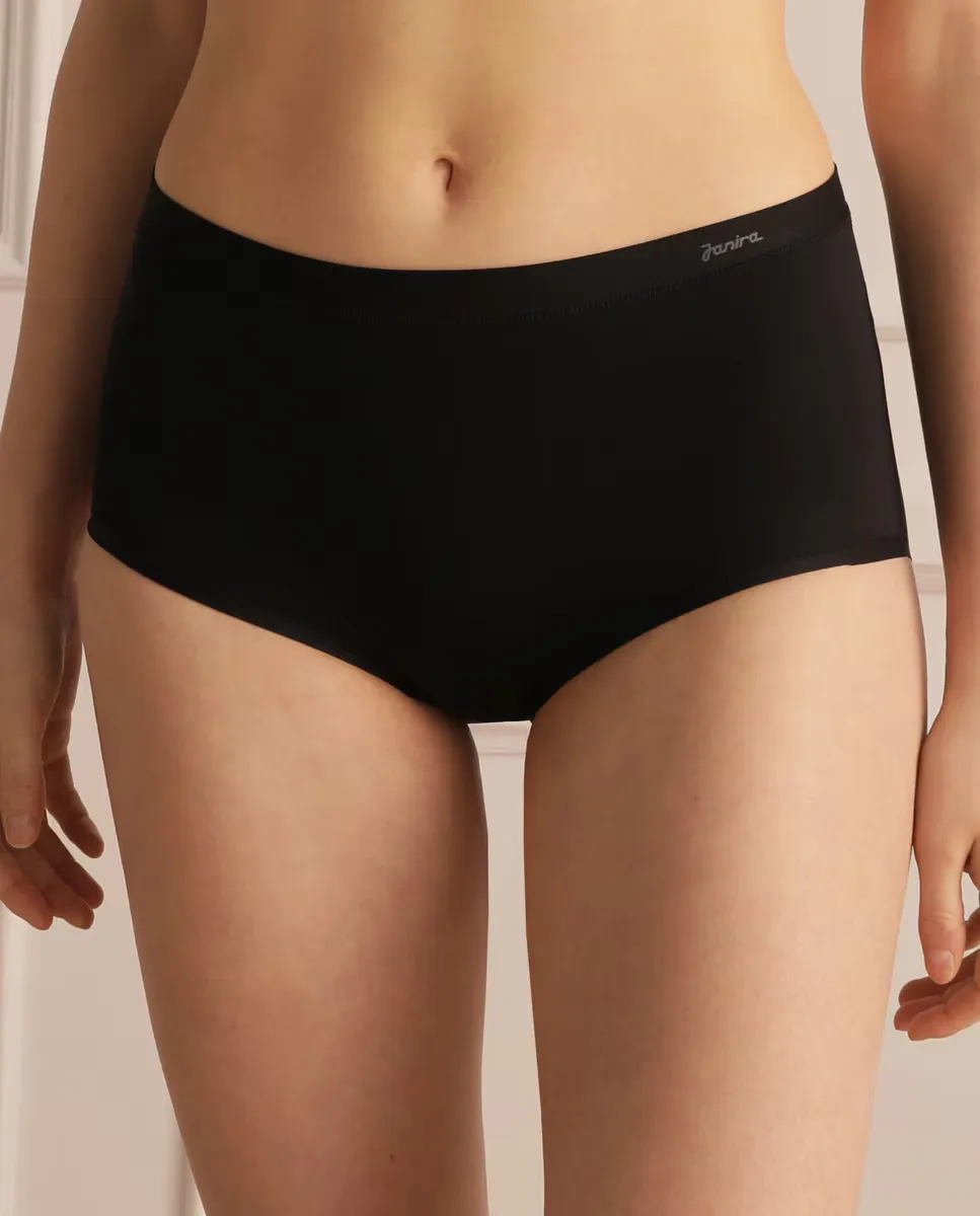 Высокие трусы однотонных цветов Janira, черный
Высокие трусы однотонных цветов Janira, черный
