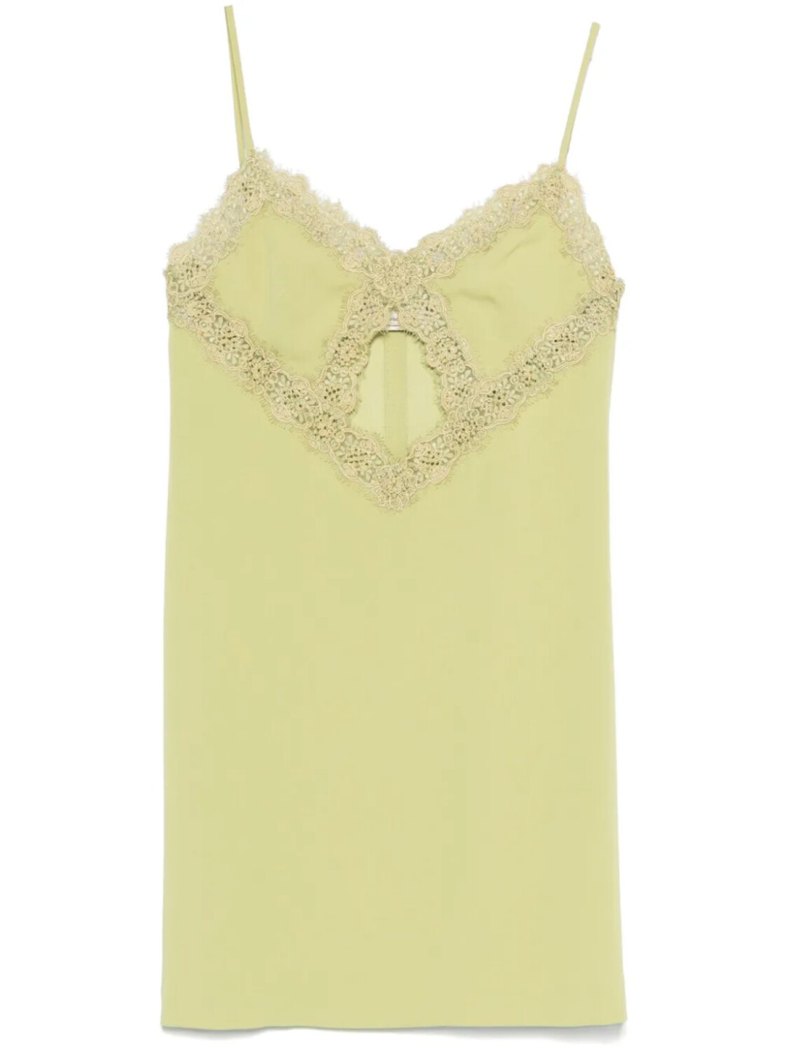 Мини-платье Blumarine из кружева с вельветом, зеленый
Мини-платье Blumarine из кружева с вельветом, зеленый