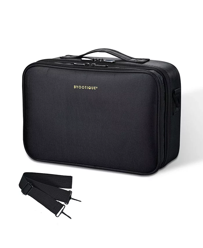 13-дюймовый чемоданчик для косметики, косметичка-органайзер, дорожный рюкзак для хранения Byootique, черный
13-дюймовый чемоданчик для косметики, косметичка-органайзер, дорожный рюкзак для хранения Byootique, черный
