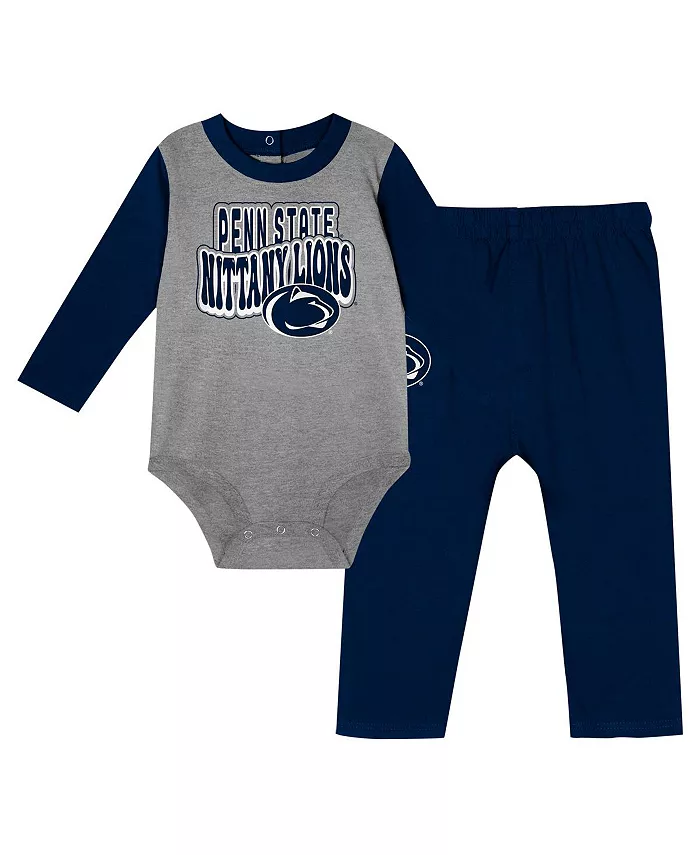 Детский комплект для мальчиков и девочек Penn State Nittany Lions: боди с длинными рукавами и штанишки (2 предмета) Outerstuff
Детский комплект для мальчиков и девочек Penn State Nittany Lions: боди с длинными рукавами и штанишки (2 предмета) Outerstuff