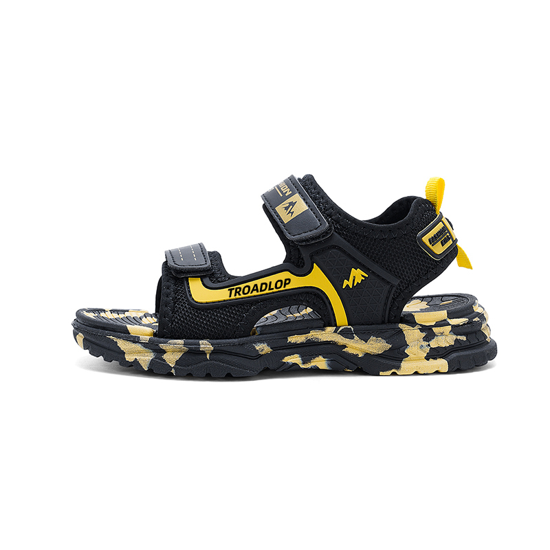 Детские сандалии с низким верхом, нескользящие, дышащие, быстросохнущие TROADLOP, черный 
Детские сандалии с низким верхом, нескользящие, дышащие, быстросохнущие TROADLOP, черный