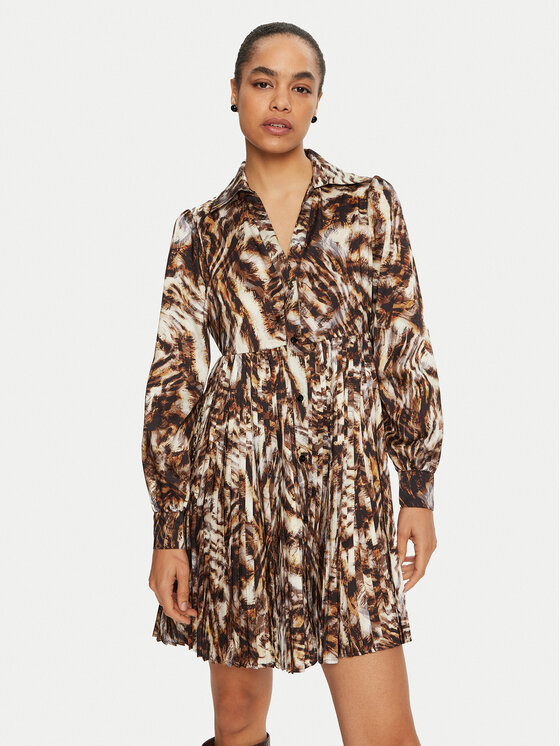 Платье-рубашка regular fit WF4516 T5973 Liu Jo, коричневый
Платье-рубашка regular fit WF4516 T5973 Liu Jo, коричневый