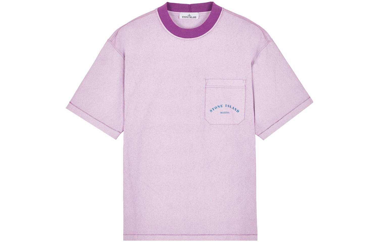 SS23 Marina Футболка мужская розовая Stone Island, розовый
SS23 Marina Футболка мужская розовая Stone Island, розовый