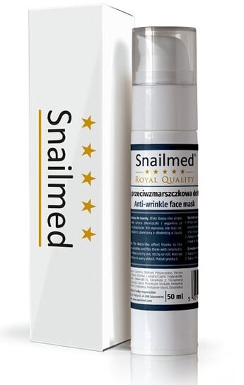 Дневная маска для лица Snailmed. Средство против морщин, похожее на ботокс. 50мл
Дневная маска для лица Snailmed. Средство против морщин, похожее на ботокс. 50мл