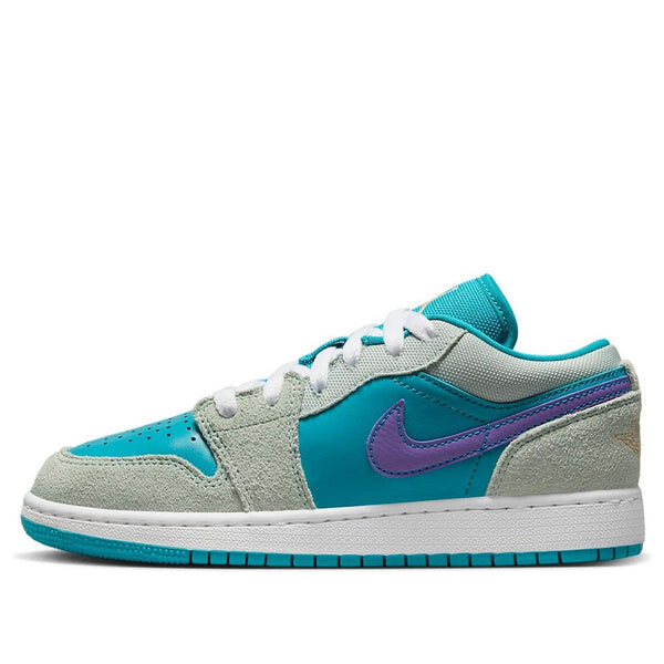 Кроссовки 1 low se 'aquatone concord' Air Jordan, мультиколор 
Кроссовки 1 low se 'aquatone concord' Air Jordan, мультиколор