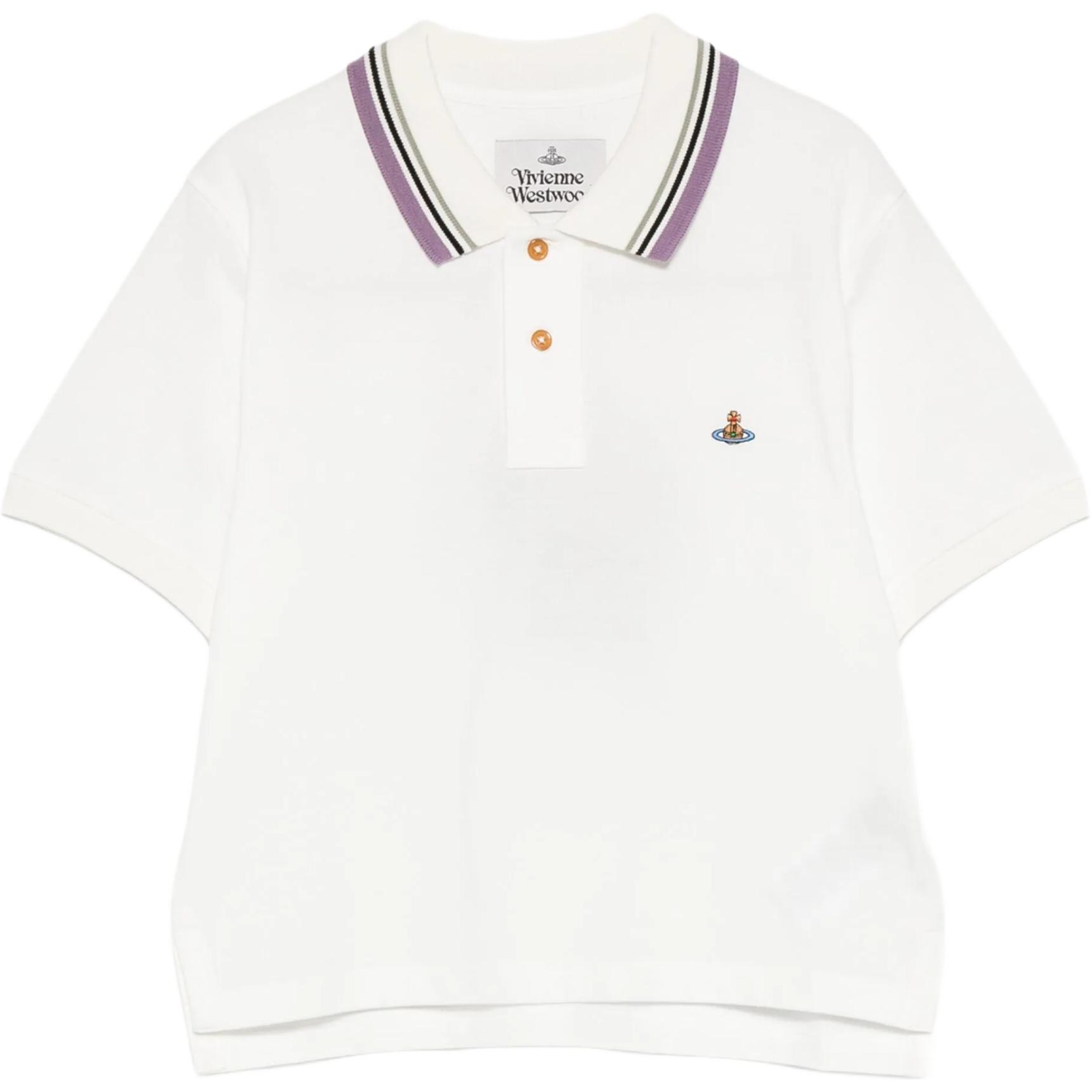 Рубашка-поло с коротким рукавом Vivienne Westwood, белый
Рубашка-поло с коротким рукавом Vivienne Westwood, белый
