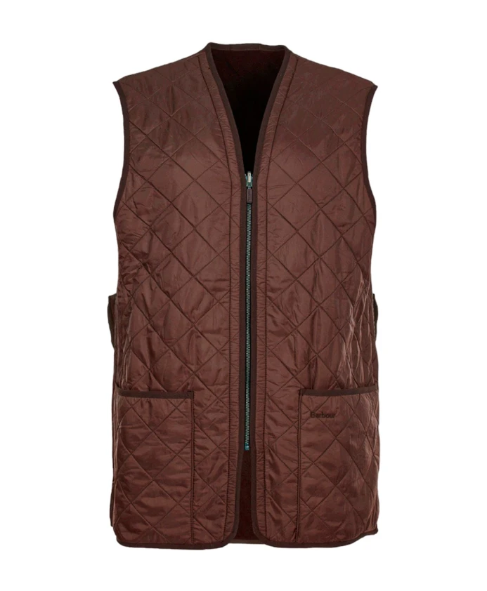 Жилет без рукавов с застежкой-молнией Barbour, коричневый
Жилет без рукавов с застежкой-молнией Barbour, коричневый
