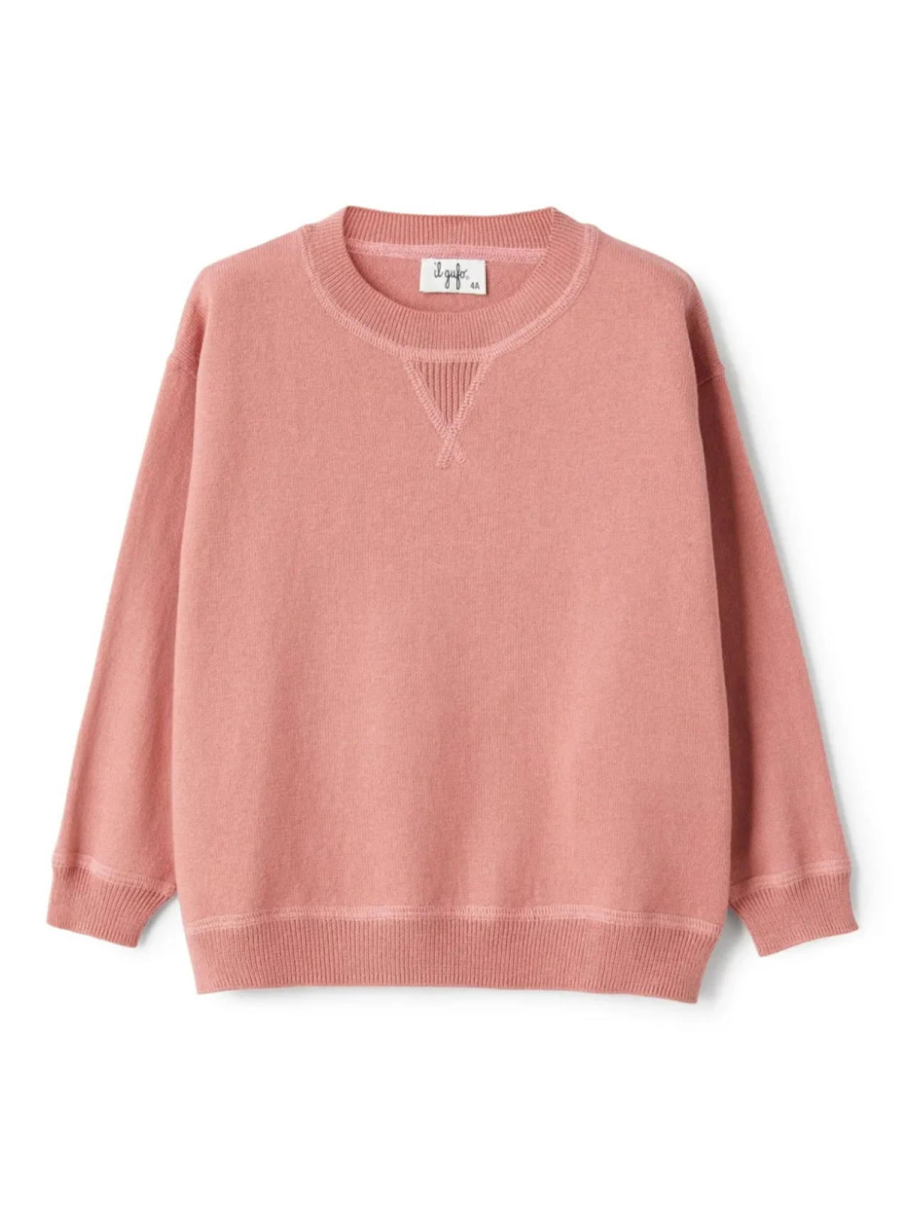 Il Gufo свитер с круглым вырезом, розовый
Il Gufo свитер с круглым вырезом, розовый