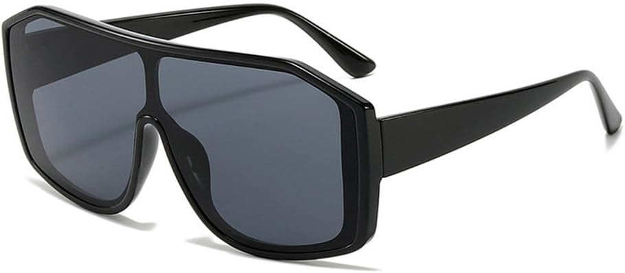 Ретро-солнцезащитные очки в крупной оправе для мужчин и женщин, модные, роскошные, для активного отдыха, путешествий, вождения, унисекс, защита от УФ-излучения UV400 TKKTLLT, Black Gray
Ретро-солнцезащитные очки в крупной оправе для мужчин и женщин, модные, роскошные, для активного отдыха, путешествий, вождения, унисекс, защита от УФ-излучения UV400 TKKTLLT, Black Gray