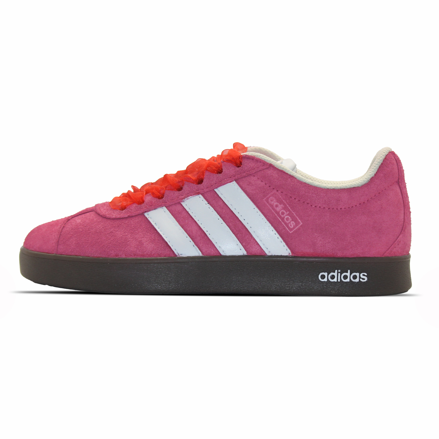 Adidas VL COURT 2.0 противоскользящие износостойкие низкие скейтерские кроссовки унисекс бело-розовые, цвет White Pink 
Adidas VL COURT 2.0 противоскользящие износостойкие низкие скейтерские кроссовки унисекс бело-розовые, цвет White Pink