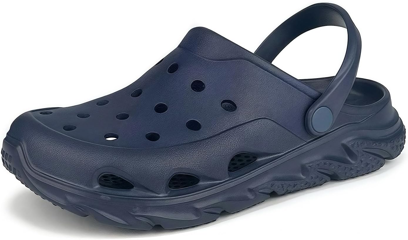 Женские и мужские кломпы с поддержкой свода стопы Scecocrs, садовая обувь, взрослые слипоны, летние спортивные сандалии для улицы, пляжа и воды, повседневные легкие дышащие тапочки с противоскользящей подошвой, темно-синий
Женские и мужские кломпы с поддержкой свода стопы Scecocrs, садовая обувь, взрослые слипоны, летние спортивные сандалии для улицы, пляжа и воды, повседневные легкие дышащие тапочки с противоскользящей подошвой, темно-синий