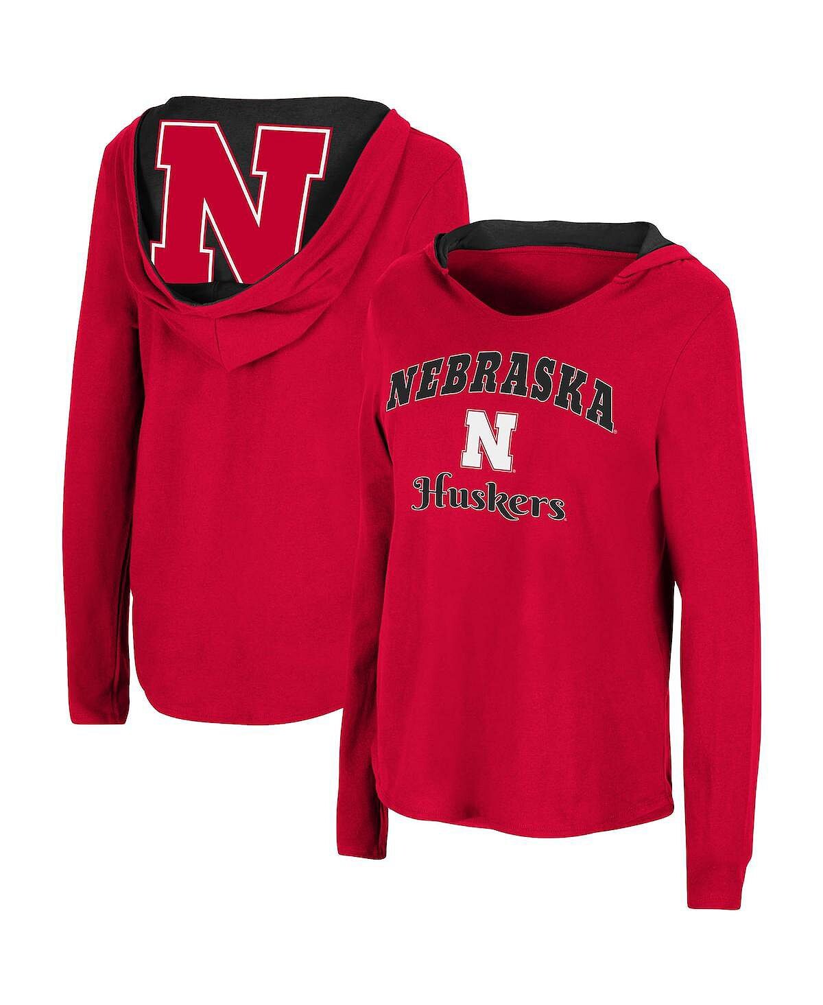 Женская худи Scarlet Nebraska Huskers Catalina, футболка с длинными рукавами Colosseum
Женская худи Scarlet Nebraska Huskers Catalina, футболка с длинными рукавами Colosseum