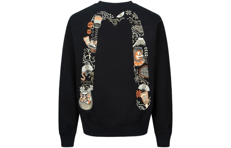 Толстовка мужская черная Evisu, черный
Толстовка мужская черная Evisu, черный