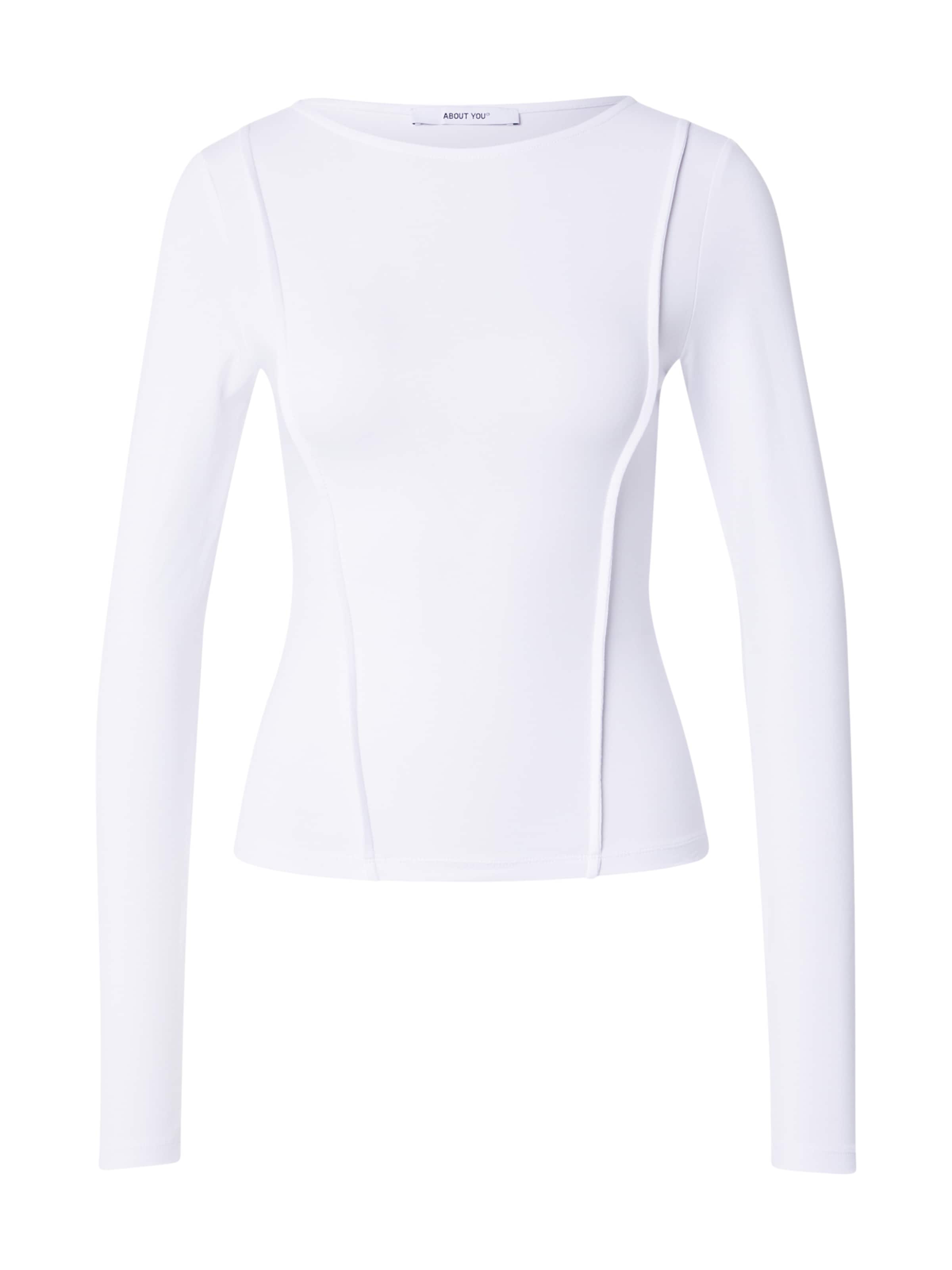 ABOUT YOU Лонгслив 'Nora' в белом цвете
ABOUT YOU Лонгслив 'Nora' в белом цвете