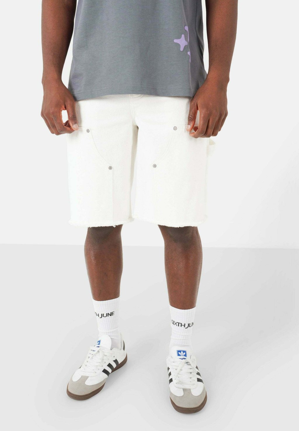 Джинсовые шорты Sixth June, белый
Джинсовые шорты Sixth June, белый