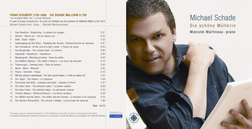 CD диск Schubert / Shade / Martineau: Die Schone Mullerin
CD диск Schubert / Shade / Martineau: Die Schone Mullerin