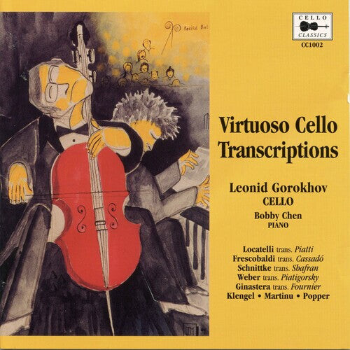CD диск Gorokhov / Chen: Virtuoso Cello Transcription
CD диск Gorokhov / Chen: Virtuoso Cello Transcription
