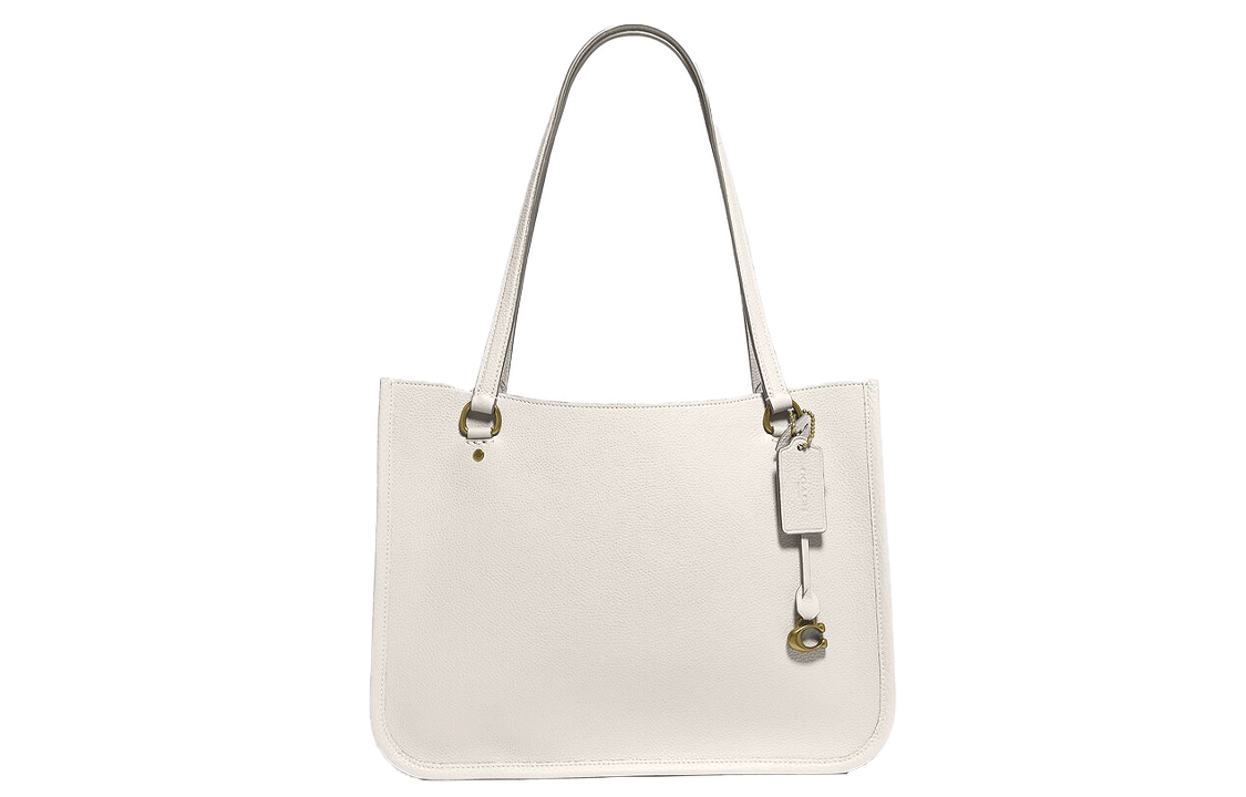 Кожаная сумка Tyler через плечо женская белая COACH
Кожаная сумка Tyler через плечо женская белая COACH