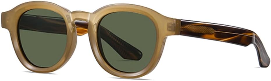 Овальные поляризованные солнцезащитные очки для женщин, прозрачные очки для мужчин в стиле панк, солнцезащитные очки с защитой от УФ-излучения UV400 HDUBFY, Tea Dark Green
Овальные поляризованные солнцезащитные очки для женщин, прозрачные очки для мужчин в стиле панк, солнцезащитные очки с защитой от УФ-излучения UV400 HDUBFY, Tea Dark Green