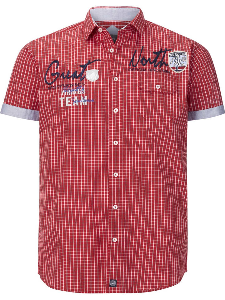 Рубашка Jan Vanderstorm Kurzarmhemd AJULE, цвет rot kariert
Рубашка Jan Vanderstorm Kurzarmhemd AJULE, цвет rot kariert