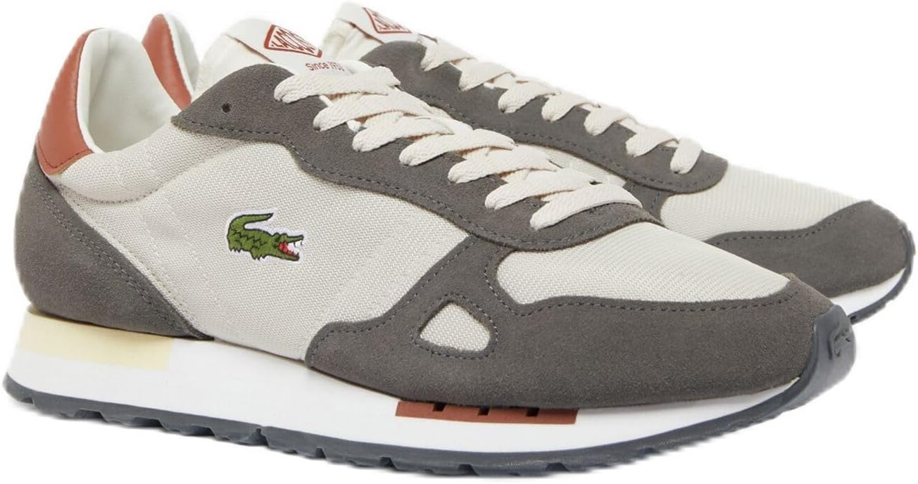 Мужские кроссовки Lacoste Partner 70-х годов, слоновая кость/серый
Мужские кроссовки Lacoste Partner 70-х годов, слоновая кость/серый