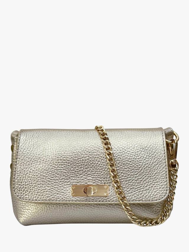 Кожаная сумка кроссбоди Maisie Apatchy London, Gold
Кожаная сумка кроссбоди Maisie Apatchy London, Gold