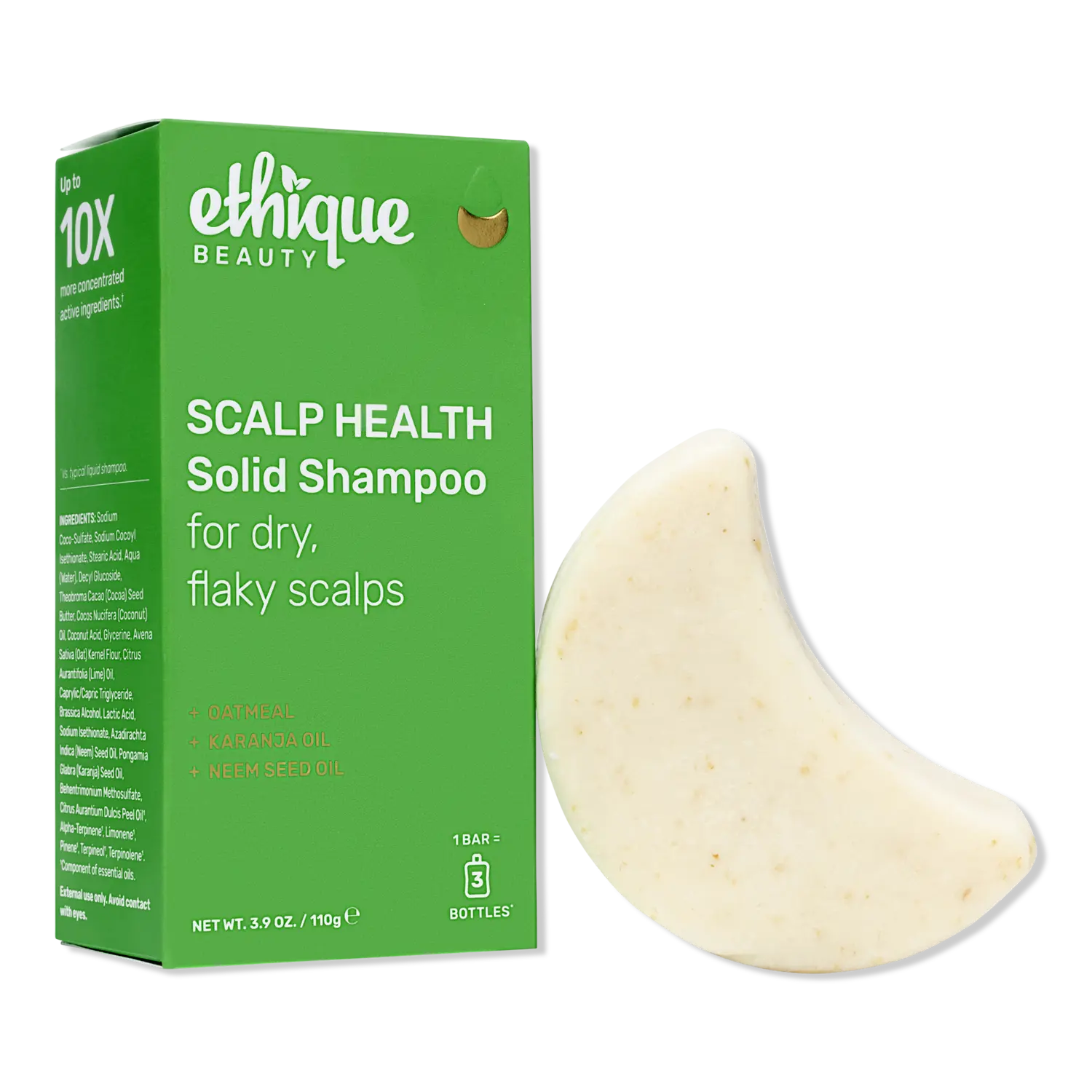 Твердый шампунь для здоровья кожи головы Ethique Beauty
Твердый шампунь для здоровья кожи головы Ethique Beauty