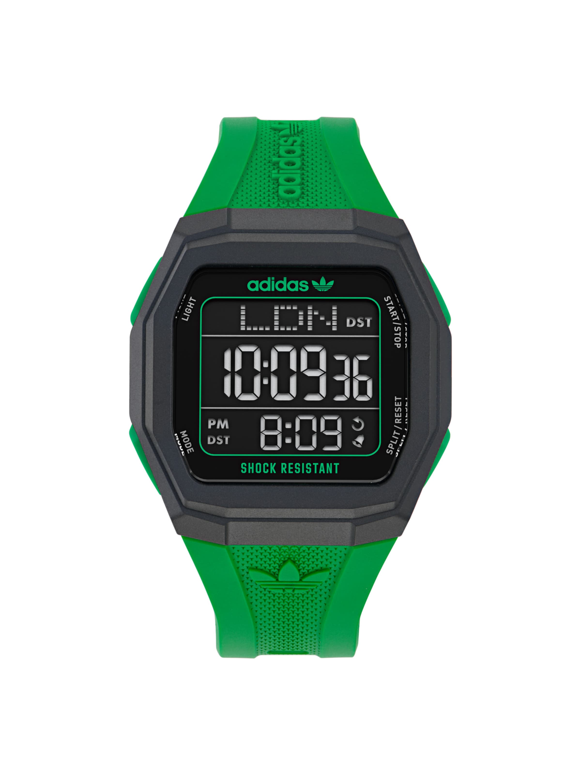 Adidas Originals Цифровые часы в цвете Grass Green
Adidas Originals Цифровые часы в цвете Grass Green